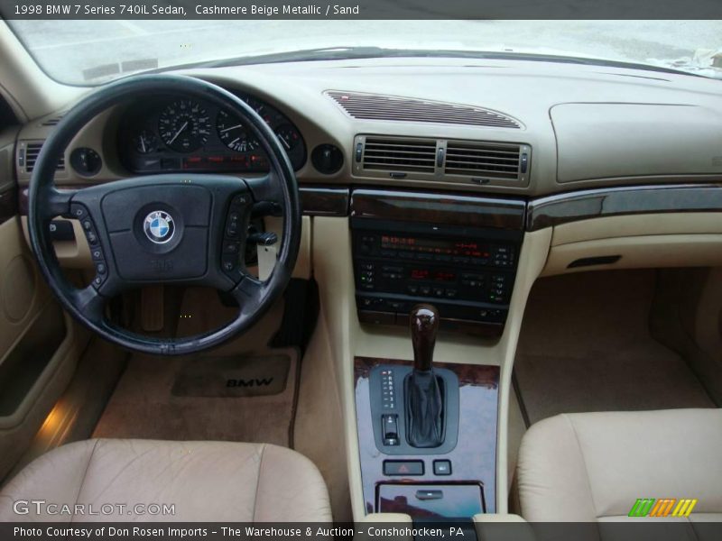 Cashmere Beige Metallic / Sand 1998 BMW 7 Series 740iL Sedan