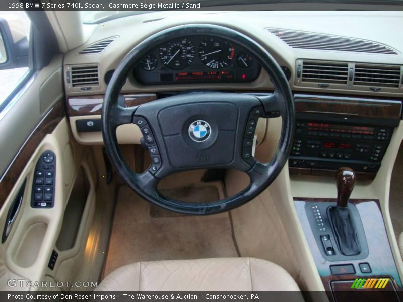 Cashmere Beige Metallic / Sand 1998 BMW 7 Series 740iL Sedan