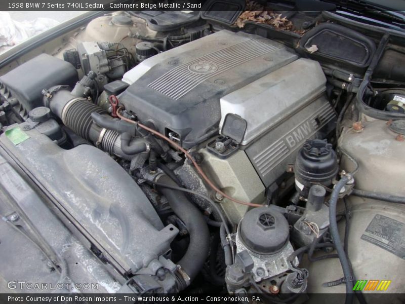 Cashmere Beige Metallic / Sand 1998 BMW 7 Series 740iL Sedan