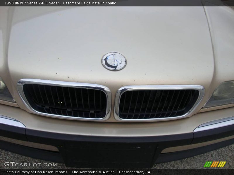 Cashmere Beige Metallic / Sand 1998 BMW 7 Series 740iL Sedan