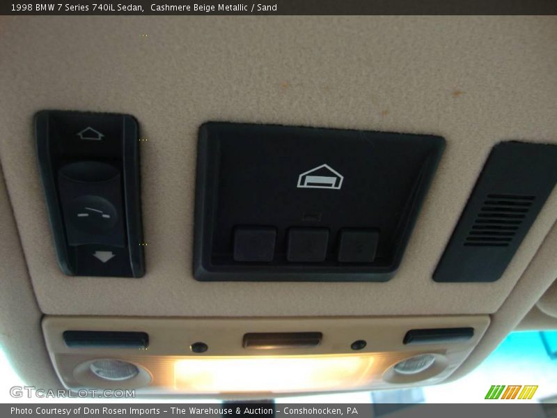 Cashmere Beige Metallic / Sand 1998 BMW 7 Series 740iL Sedan