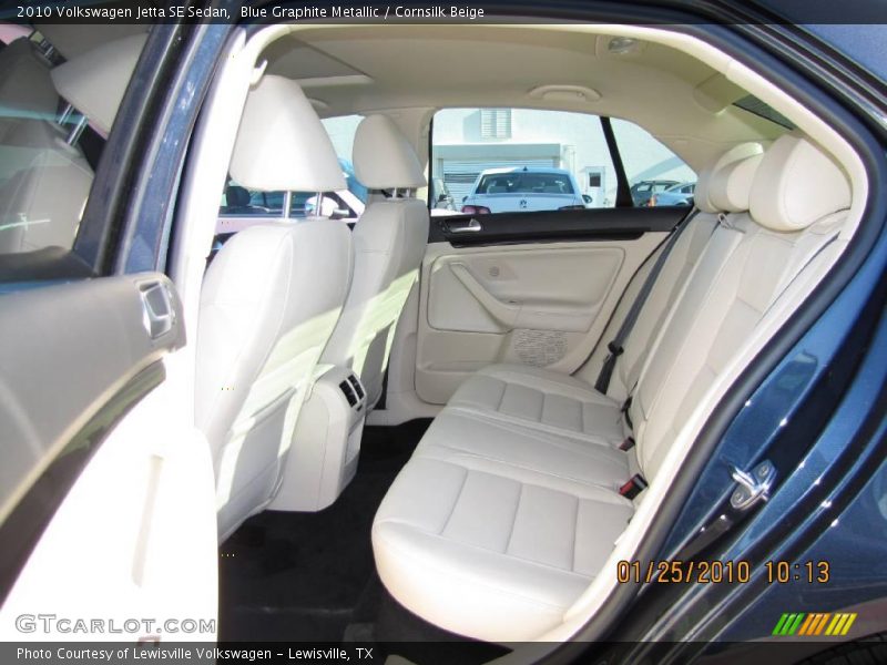 Blue Graphite Metallic / Cornsilk Beige 2010 Volkswagen Jetta SE Sedan