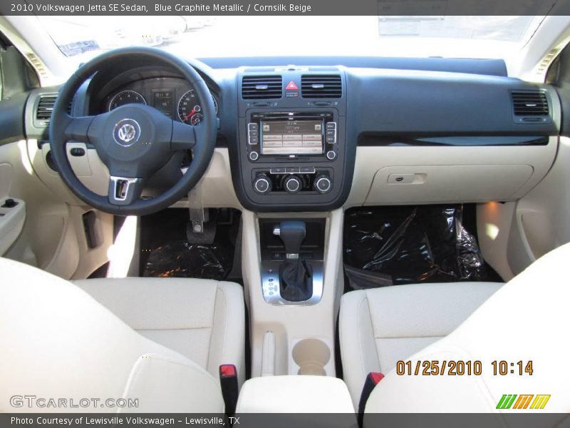 Blue Graphite Metallic / Cornsilk Beige 2010 Volkswagen Jetta SE Sedan