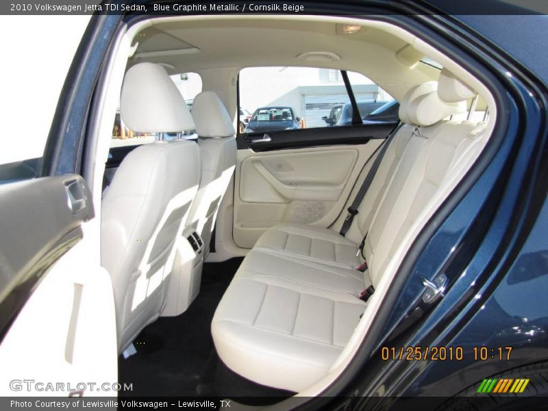Blue Graphite Metallic / Cornsilk Beige 2010 Volkswagen Jetta TDI Sedan
