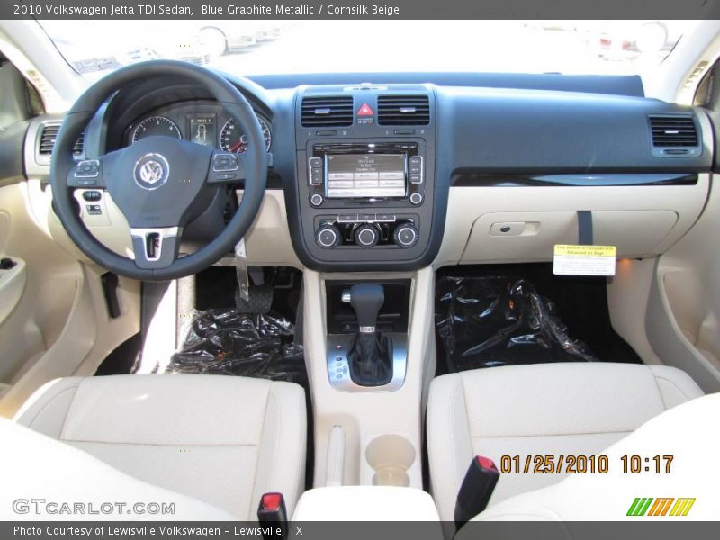 Blue Graphite Metallic / Cornsilk Beige 2010 Volkswagen Jetta TDI Sedan