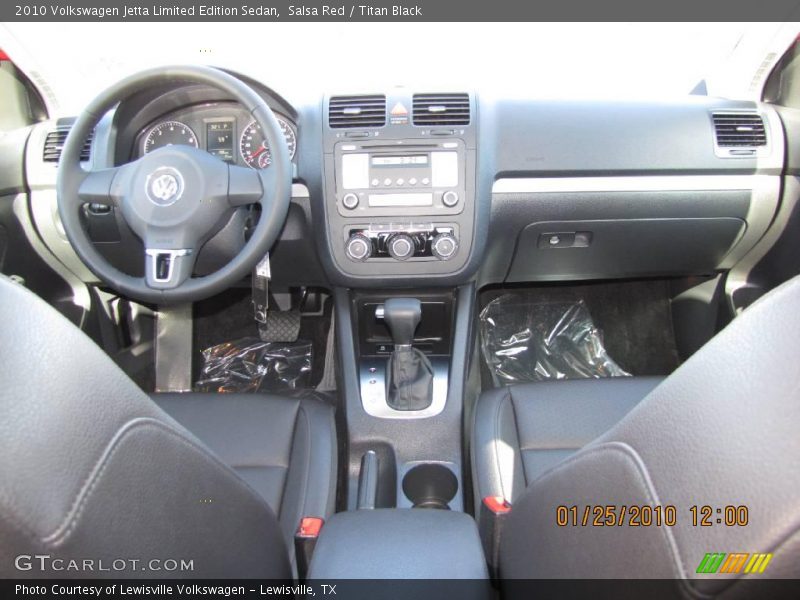 Salsa Red / Titan Black 2010 Volkswagen Jetta Limited Edition Sedan