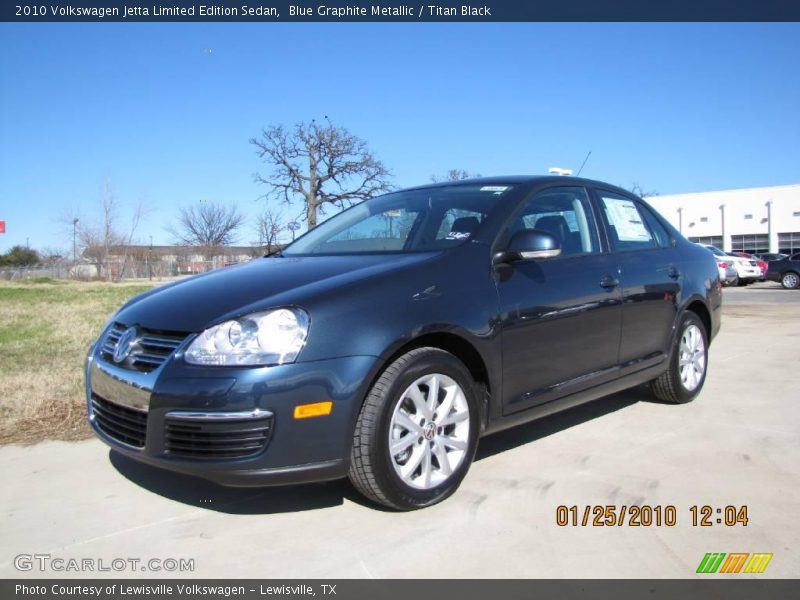 Blue Graphite Metallic / Titan Black 2010 Volkswagen Jetta Limited Edition Sedan