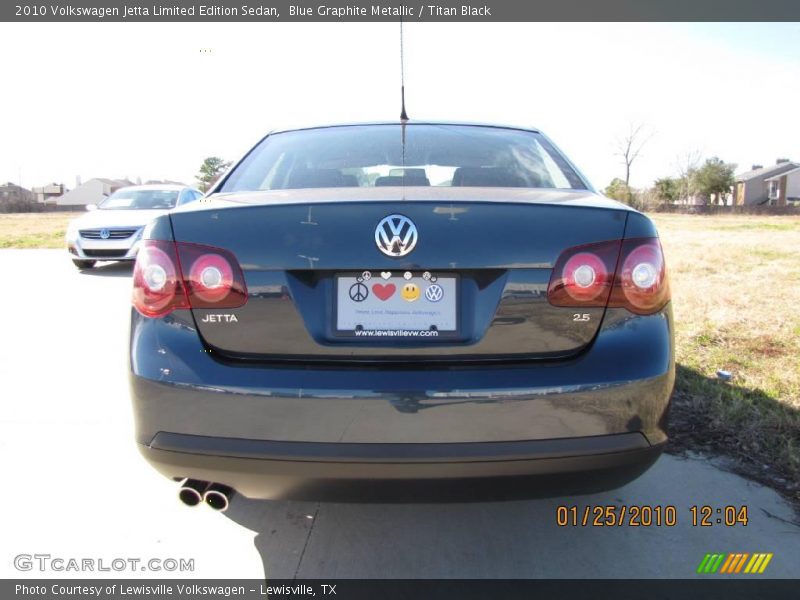 Blue Graphite Metallic / Titan Black 2010 Volkswagen Jetta Limited Edition Sedan