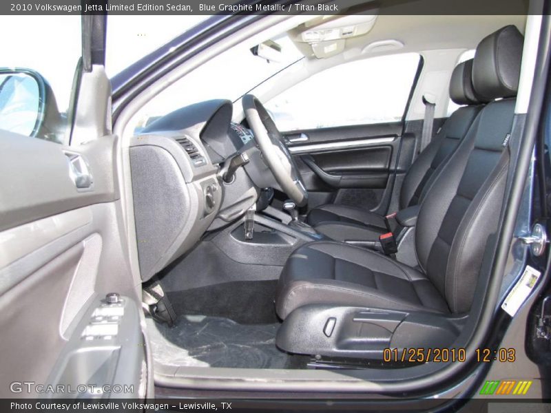 Blue Graphite Metallic / Titan Black 2010 Volkswagen Jetta Limited Edition Sedan