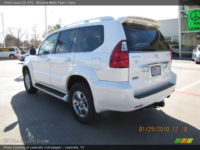 Blizzard White Pearl / Ivory 2009 Lexus GX 470