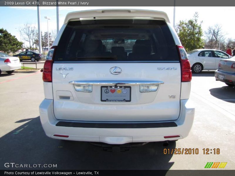 Blizzard White Pearl / Ivory 2009 Lexus GX 470