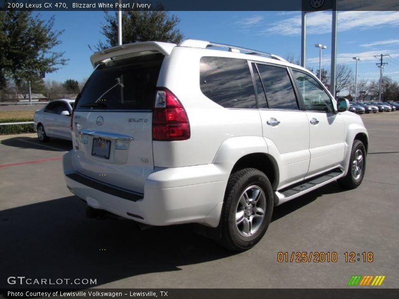 Blizzard White Pearl / Ivory 2009 Lexus GX 470