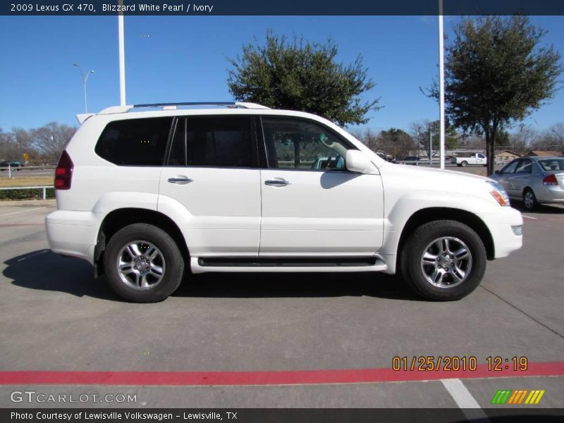 Blizzard White Pearl / Ivory 2009 Lexus GX 470