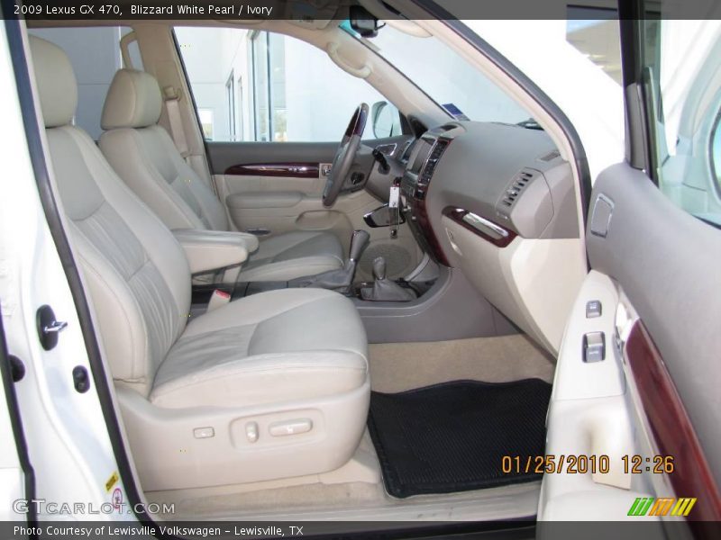 Blizzard White Pearl / Ivory 2009 Lexus GX 470