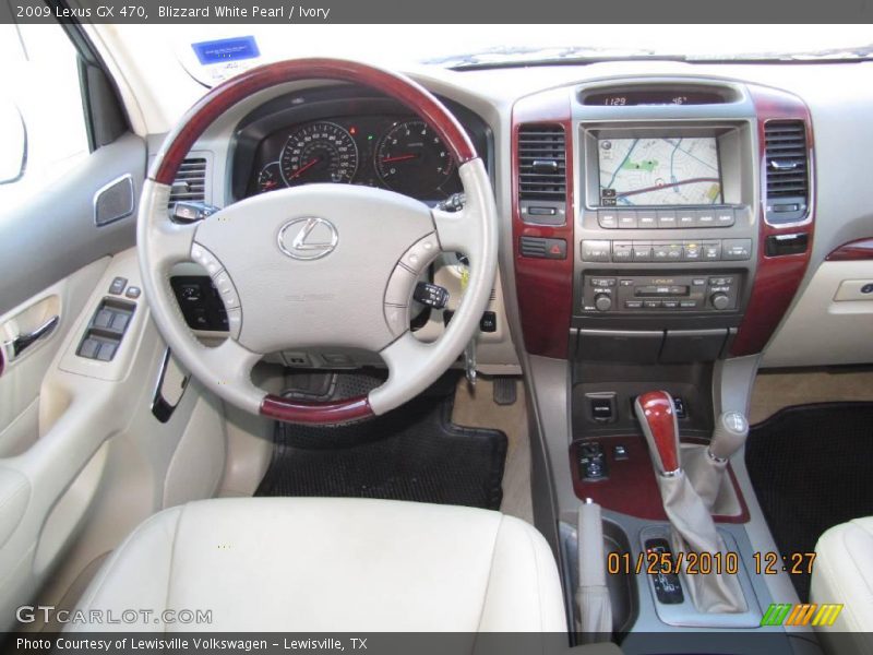 Blizzard White Pearl / Ivory 2009 Lexus GX 470