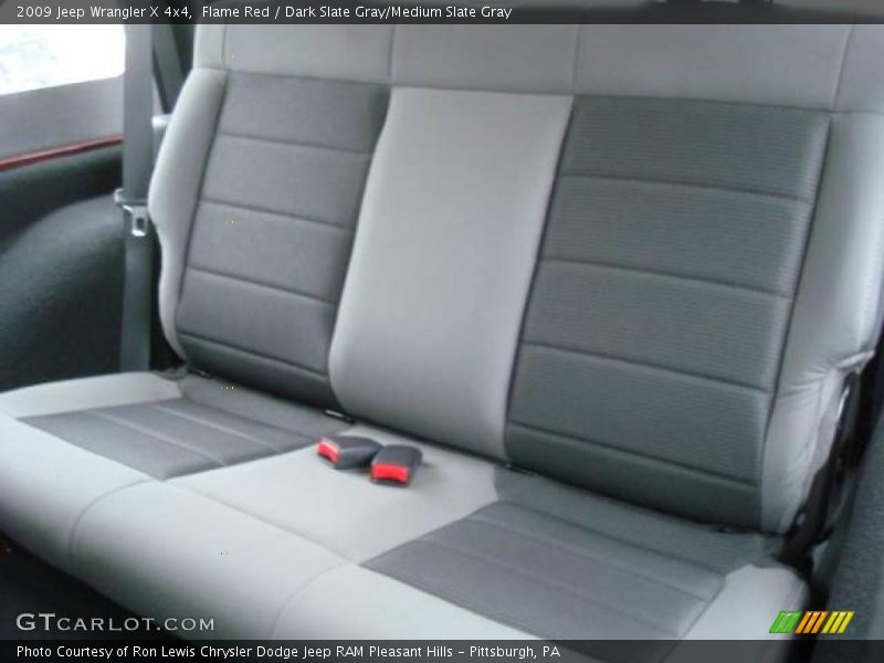 Flame Red / Dark Slate Gray/Medium Slate Gray 2009 Jeep Wrangler X 4x4