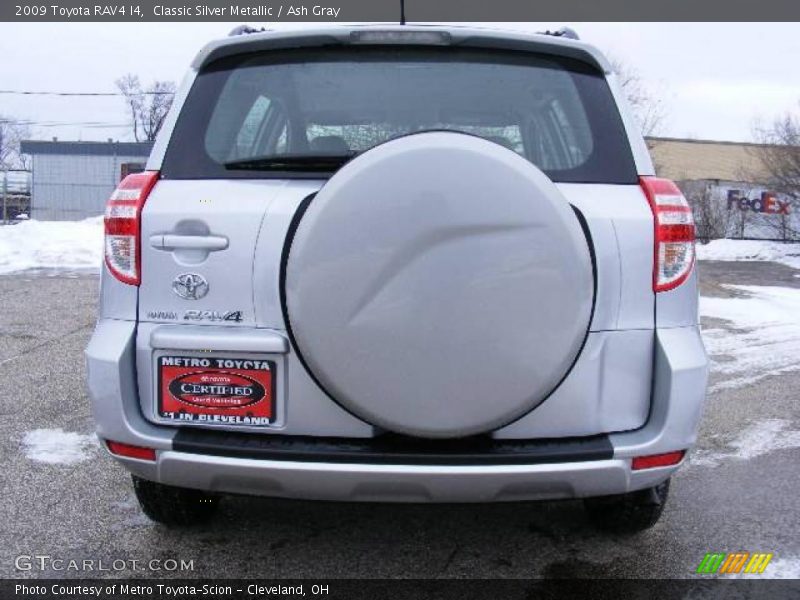 Classic Silver Metallic / Ash Gray 2009 Toyota RAV4 I4