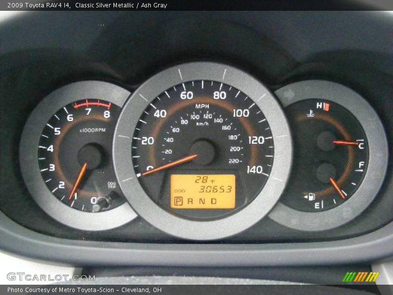 Classic Silver Metallic / Ash Gray 2009 Toyota RAV4 I4