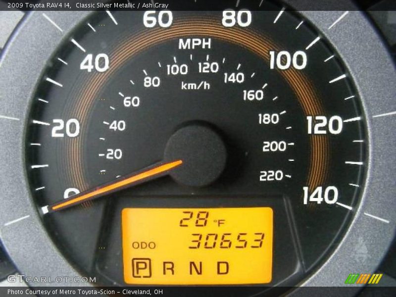 Classic Silver Metallic / Ash Gray 2009 Toyota RAV4 I4