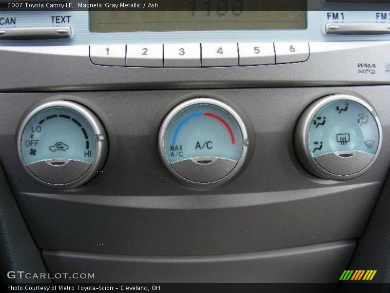 Magnetic Gray Metallic / Ash 2007 Toyota Camry LE