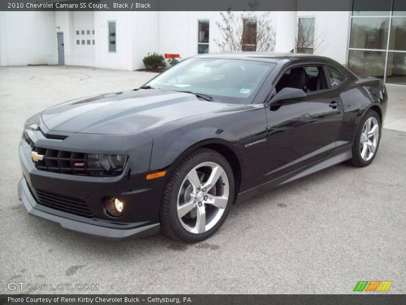 Black / Black 2010 Chevrolet Camaro SS Coupe