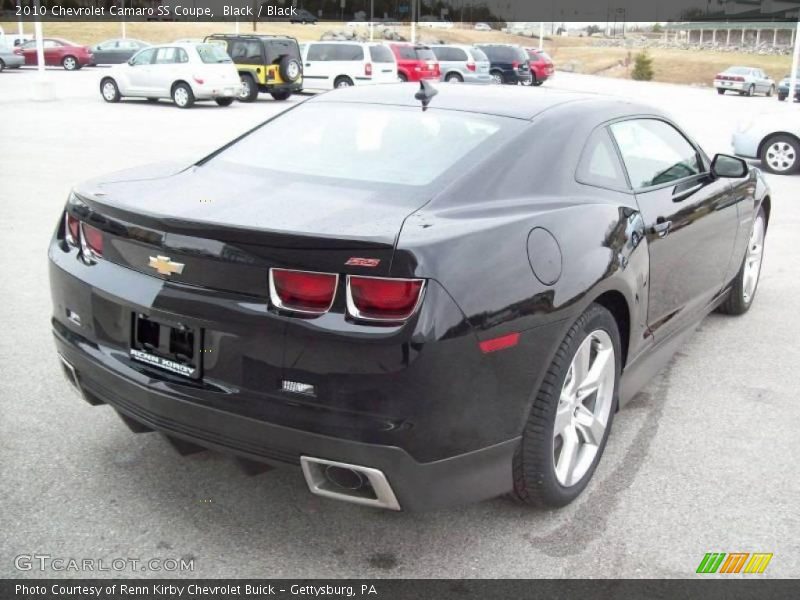 Black / Black 2010 Chevrolet Camaro SS Coupe