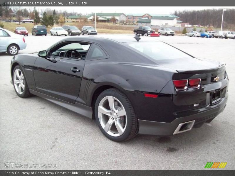 Black / Black 2010 Chevrolet Camaro SS Coupe