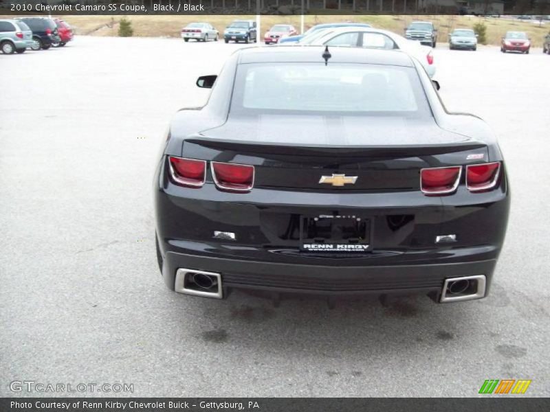 Black / Black 2010 Chevrolet Camaro SS Coupe