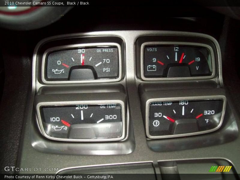 Black / Black 2010 Chevrolet Camaro SS Coupe
