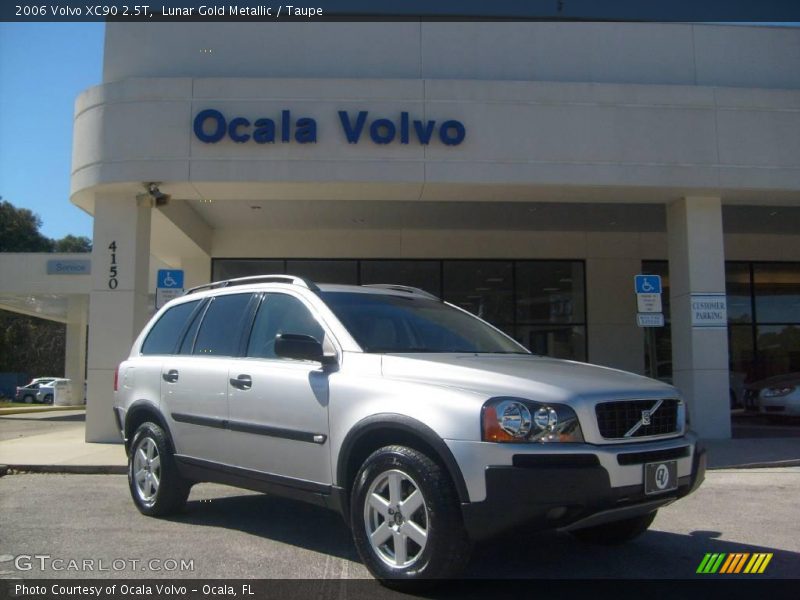 Lunar Gold Metallic / Taupe 2006 Volvo XC90 2.5T