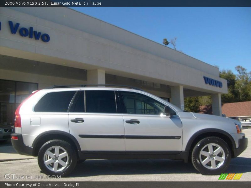 Lunar Gold Metallic / Taupe 2006 Volvo XC90 2.5T