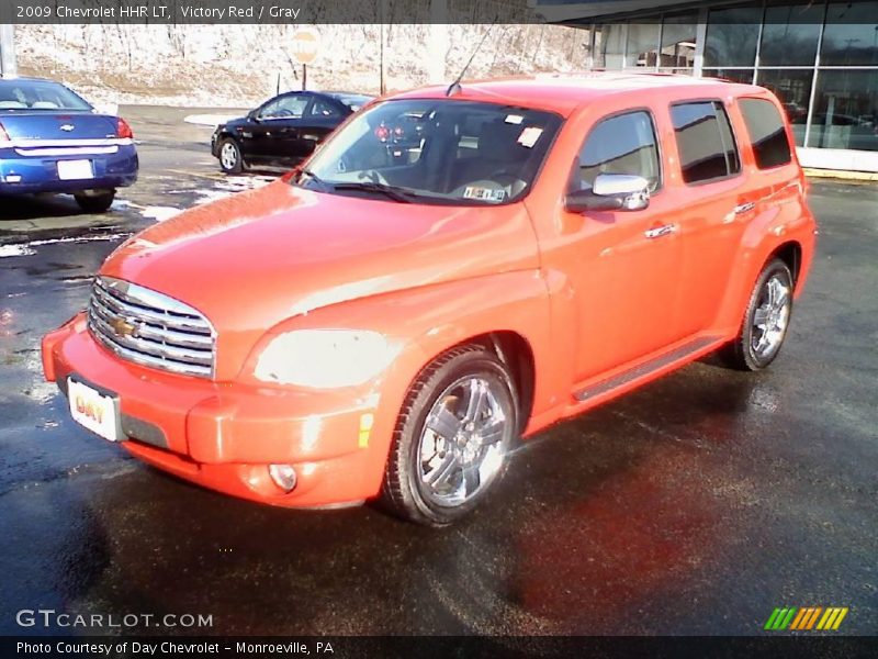 Victory Red / Gray 2009 Chevrolet HHR LT