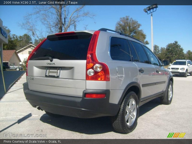 Lunar Gold Metallic / Taupe 2006 Volvo XC90 2.5T