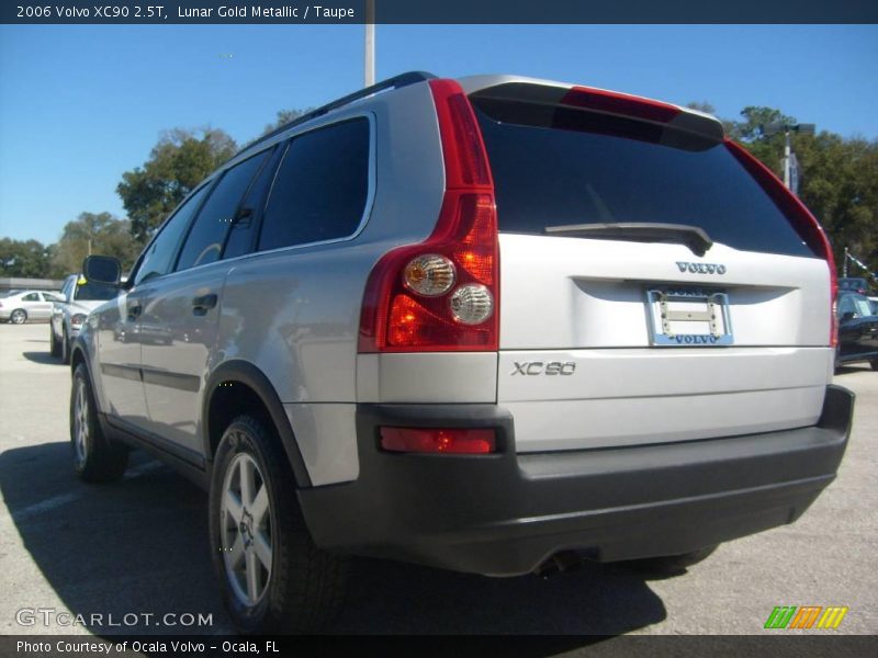 Lunar Gold Metallic / Taupe 2006 Volvo XC90 2.5T