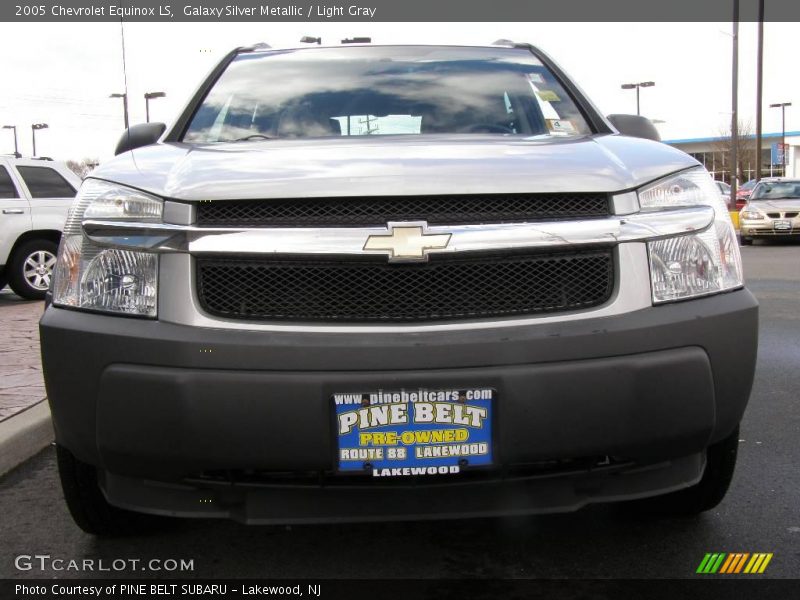 Galaxy Silver Metallic / Light Gray 2005 Chevrolet Equinox LS