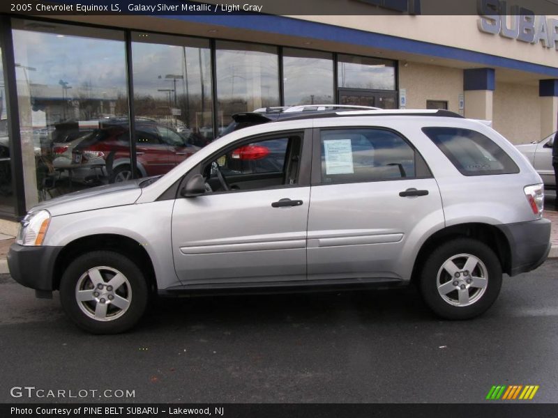 Galaxy Silver Metallic / Light Gray 2005 Chevrolet Equinox LS