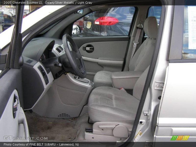 Galaxy Silver Metallic / Light Gray 2005 Chevrolet Equinox LS