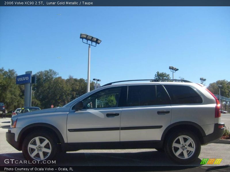 Lunar Gold Metallic / Taupe 2006 Volvo XC90 2.5T