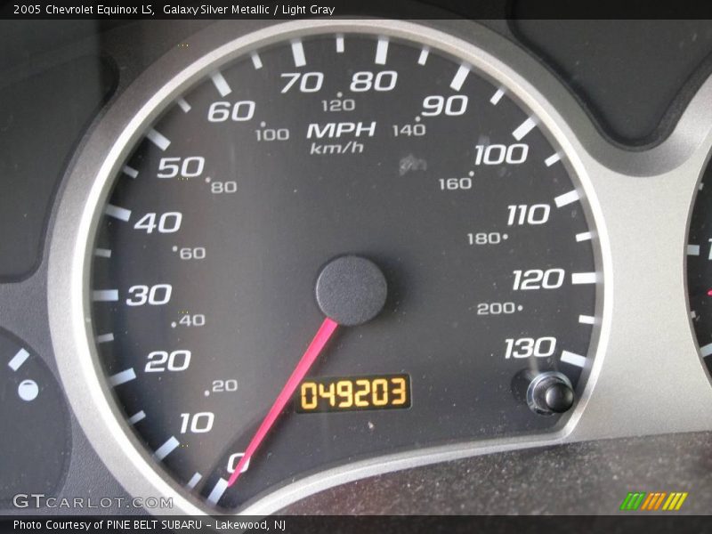 Galaxy Silver Metallic / Light Gray 2005 Chevrolet Equinox LS