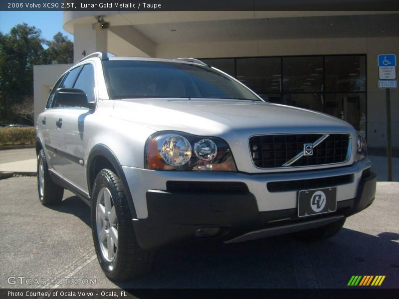 Lunar Gold Metallic / Taupe 2006 Volvo XC90 2.5T