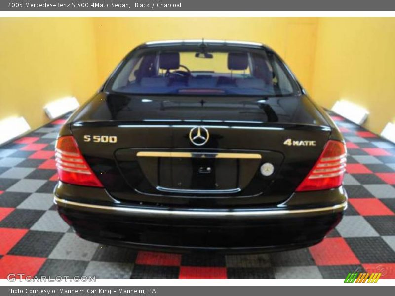 Black / Charcoal 2005 Mercedes-Benz S 500 4Matic Sedan