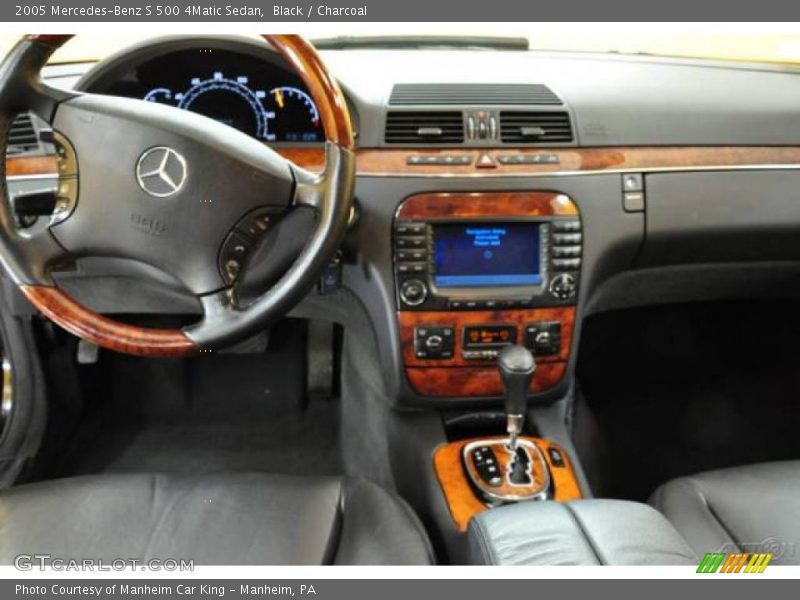 Black / Charcoal 2005 Mercedes-Benz S 500 4Matic Sedan