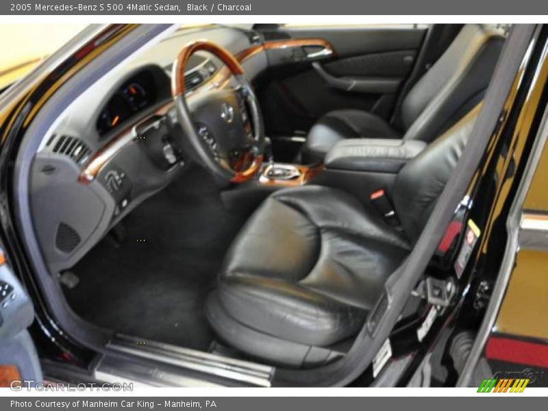 Black / Charcoal 2005 Mercedes-Benz S 500 4Matic Sedan