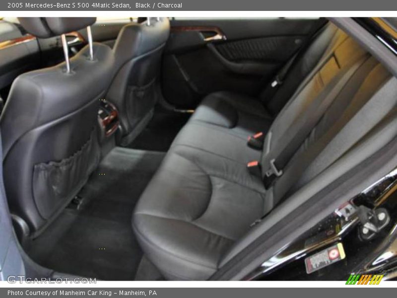 Black / Charcoal 2005 Mercedes-Benz S 500 4Matic Sedan