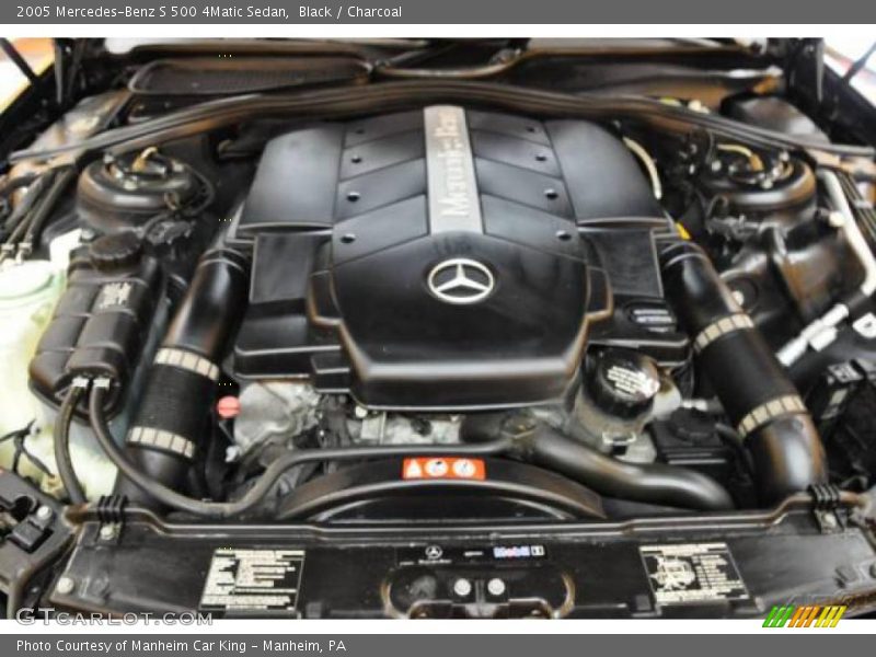 Black / Charcoal 2005 Mercedes-Benz S 500 4Matic Sedan