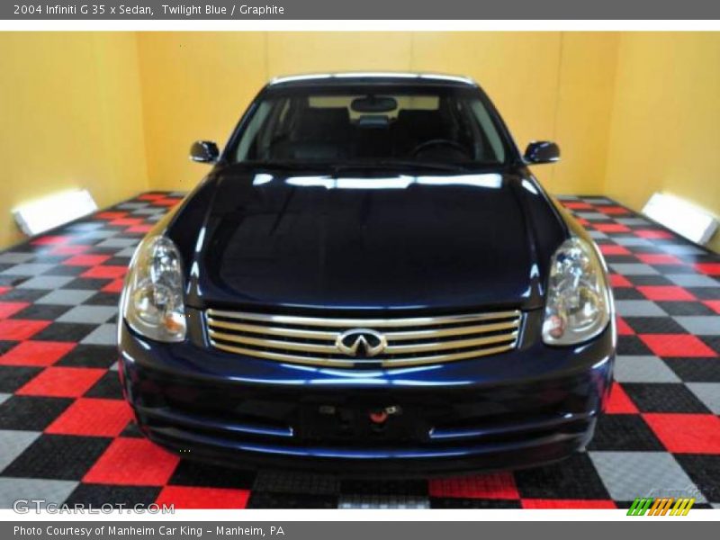 Twilight Blue / Graphite 2004 Infiniti G 35 x Sedan