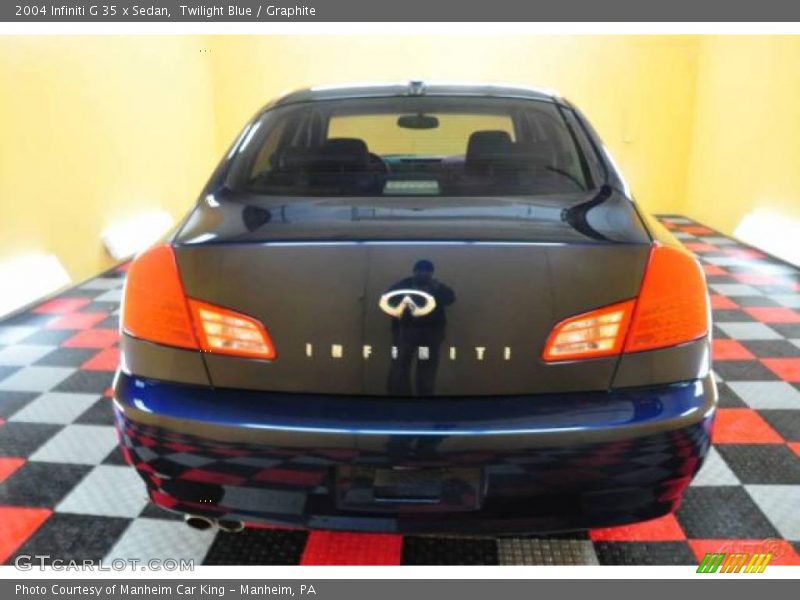 Twilight Blue / Graphite 2004 Infiniti G 35 x Sedan