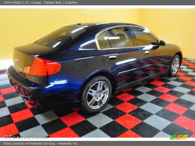 Twilight Blue / Graphite 2004 Infiniti G 35 x Sedan
