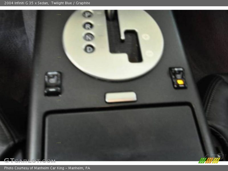 Twilight Blue / Graphite 2004 Infiniti G 35 x Sedan