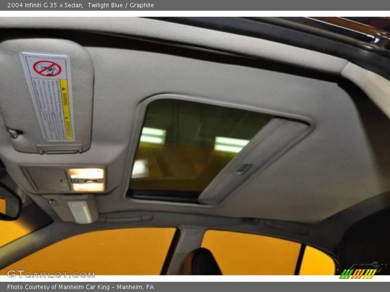 Twilight Blue / Graphite 2004 Infiniti G 35 x Sedan